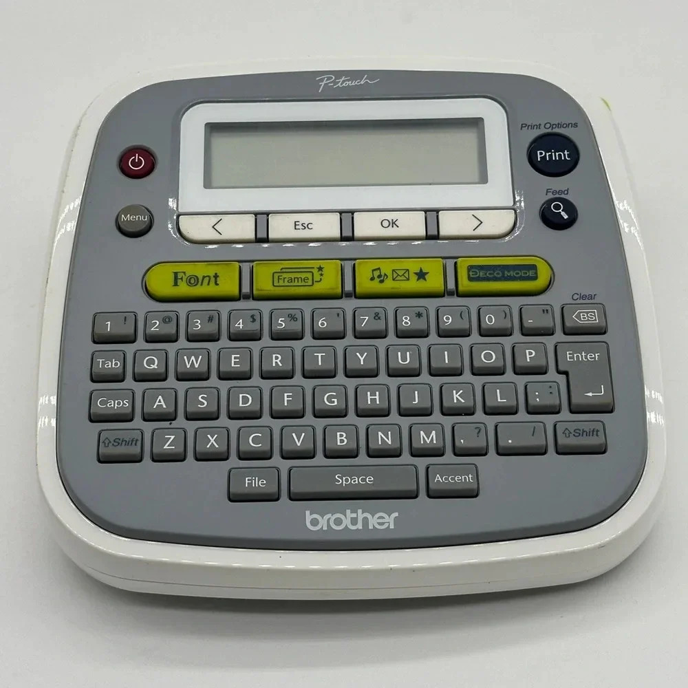 Brother P-Touch Model PT-D200 Label Printing System for Home & Office Tested